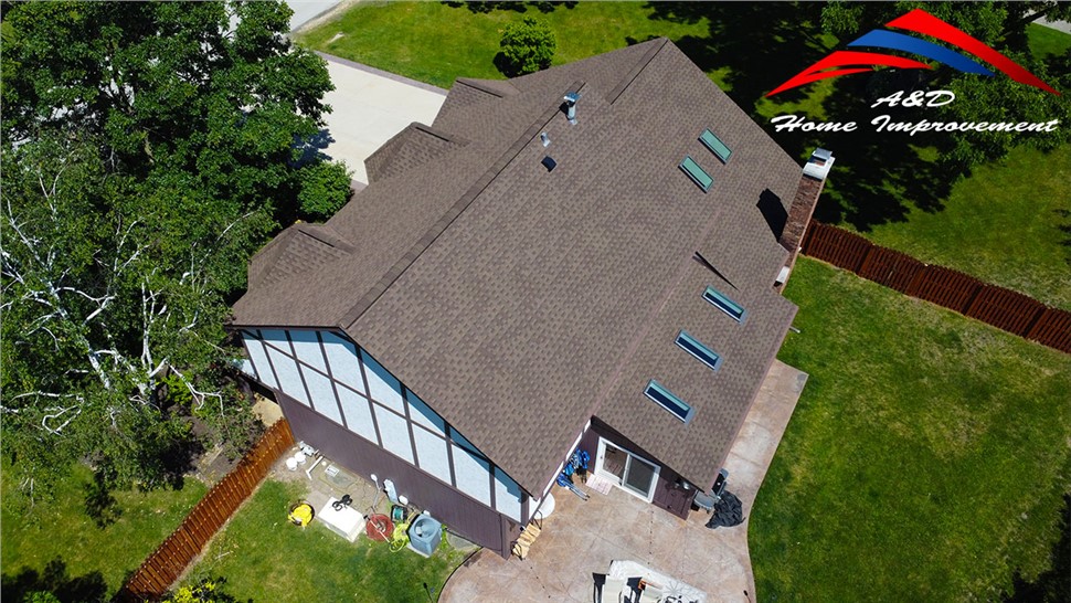 Roofing Project in Elk Grove Village, IL by A&D Home Improvement