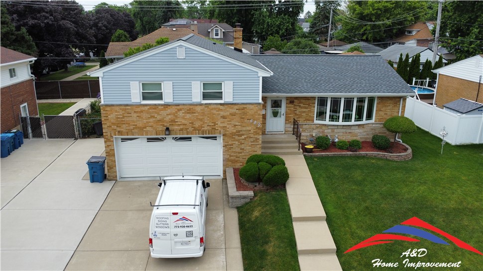 Roofing Project in Melrose Park, Illinois by A&D Home Improvement
