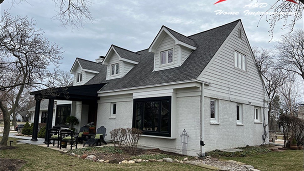 Roofing Project in clarendon hills, IL by A&D Home Improvement