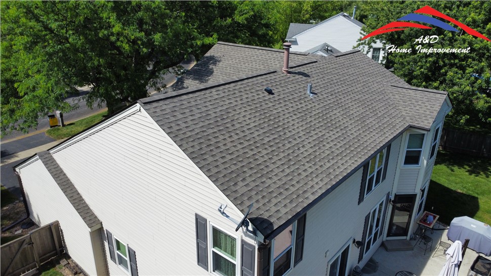 Roofing Project in Carol Stream, IL by A&D Home Improvement