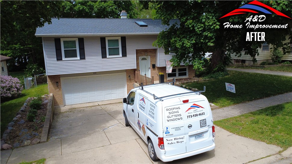 Roofing Project in West Dundee, IL by A&D Home Improvement