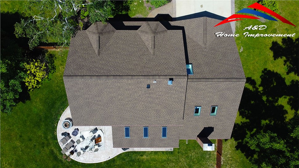 Roofing Project in Elk Grove Village, IL by A&D Home Improvement