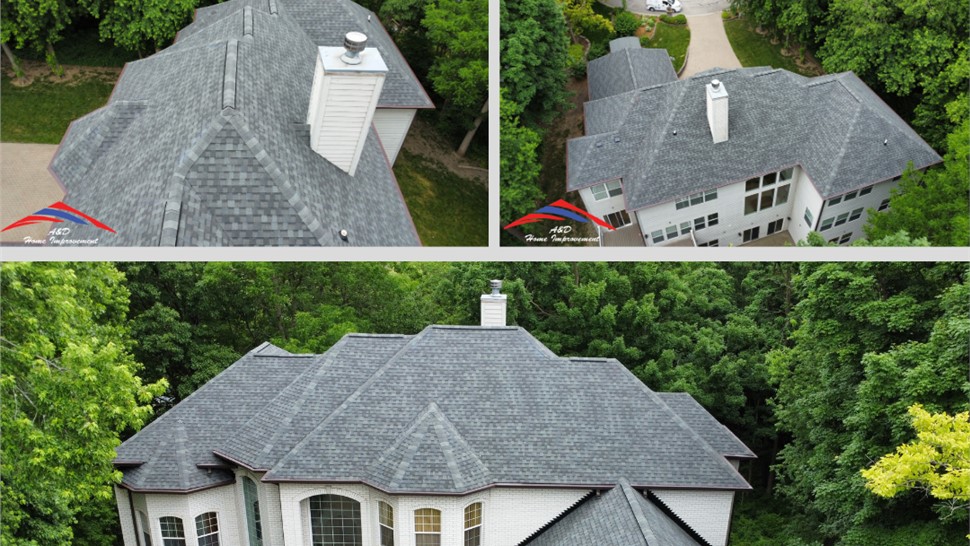 Gutters, Roofing Project in Bolingbrook, IL by A&D Home Improvement