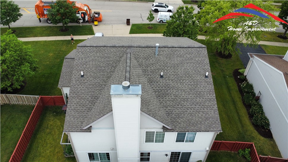 Roofing Project in Huntley, Illinois by A&D Home Improvement