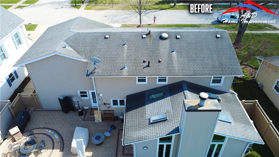 Roofing Project in Elk Grove Village, IL by A&D Home Improvement