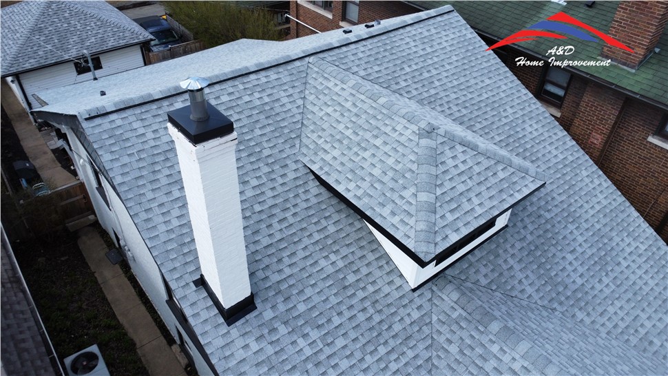 Gutters, Roofing Project in Oak Park, Illinois by A&D Home Improvement