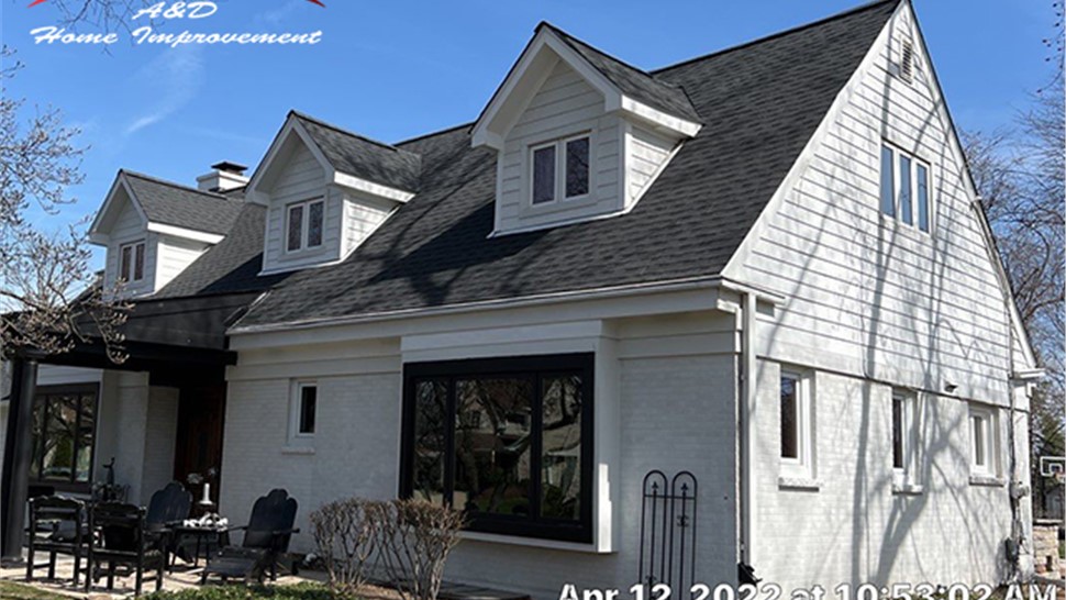 Roofing Project in clarendon hills, IL by A&D Home Improvement