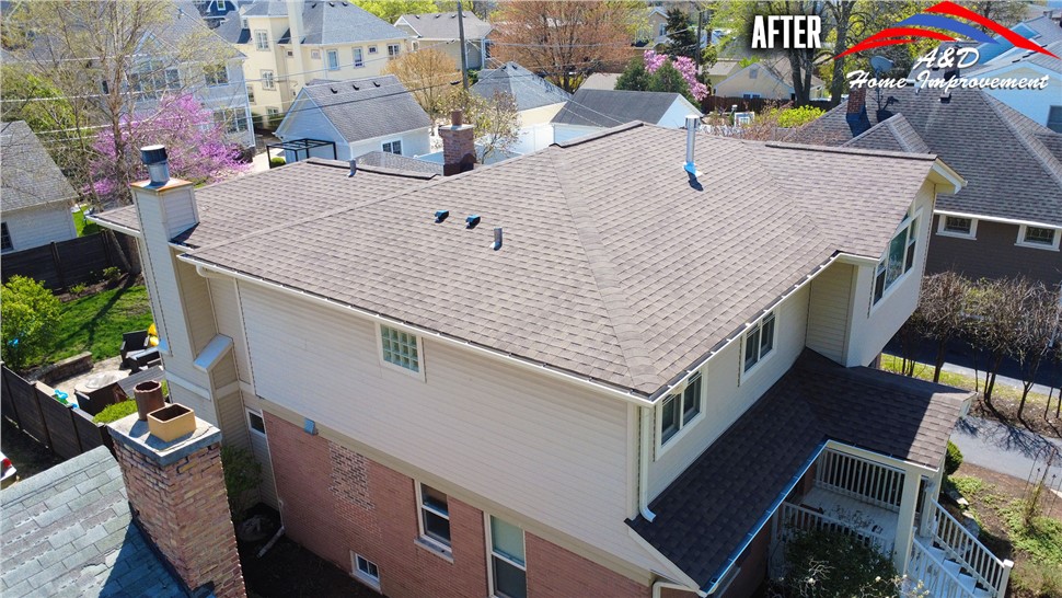 Gutters, Roofing Project in Western Springs, IL by A&D Home Improvement