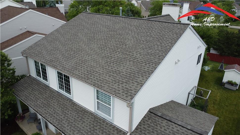 Roofing Project in Huntley, Illinois by A&D Home Improvement