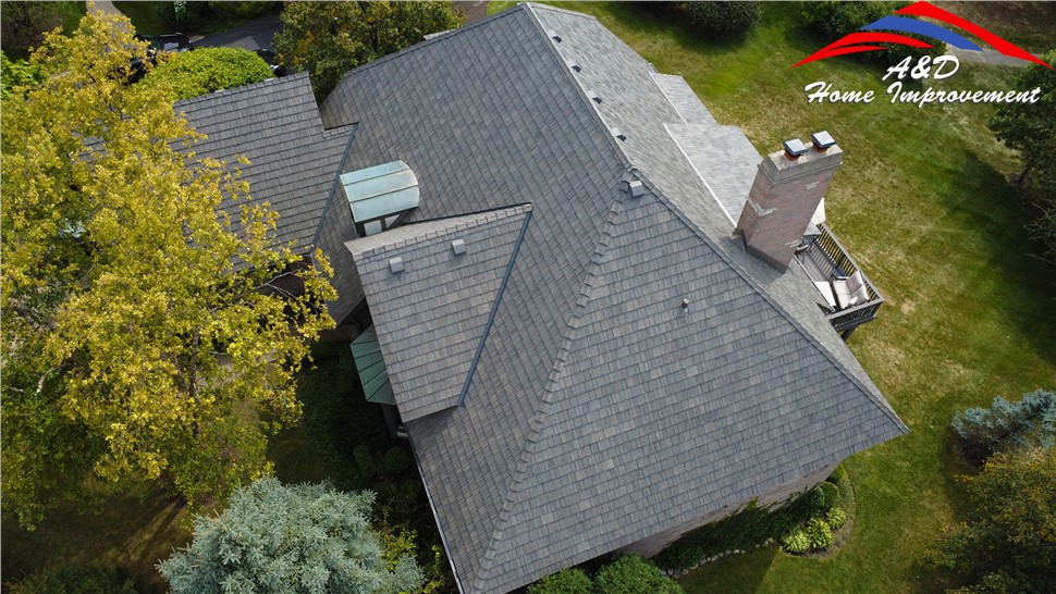 Roofing Project in Burr Ridge, IL by A&D Home Improvement