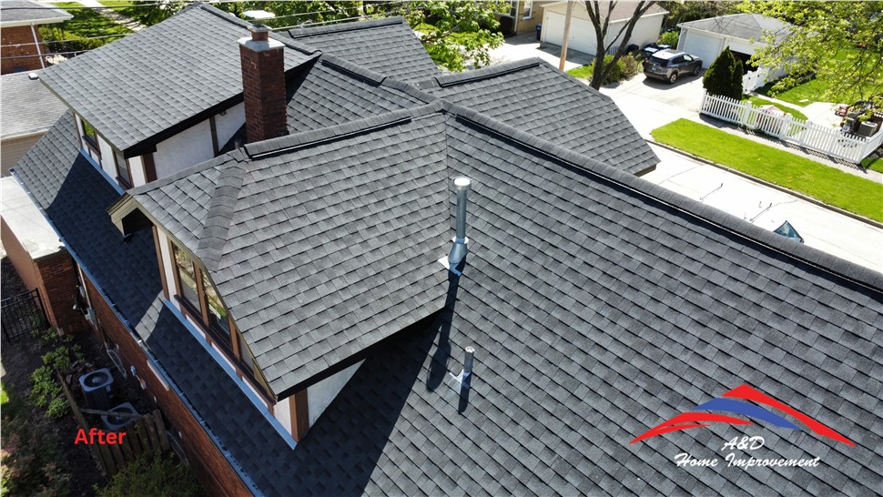 Roofing Project in La Grange Park, IL by A&D Home Improvement