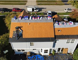Gutters, Roofing Project in Cary, IL by A&D Home Improvement