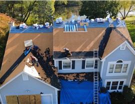 Gutters, Roofing Project in Cary, IL by A&D Home Improvement