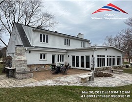 Roofing Project in clarendon hills, IL by A&D Home Improvement