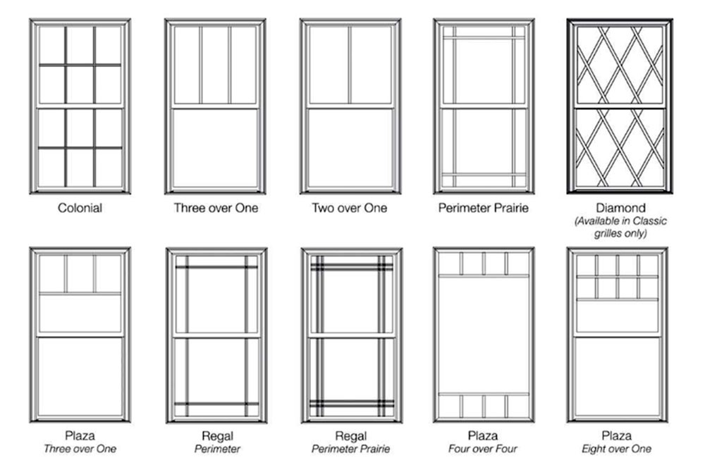 Window Grid Styles