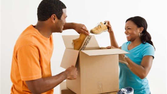 happy customers claiming moving discount