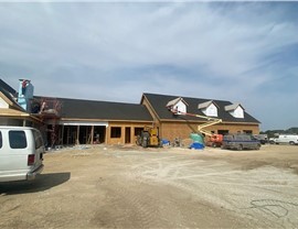 Commercial Roofing Project in Westfield, IN by Amos Exteriors