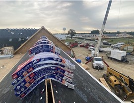 Commercial Roofing Project in Westfield, IN by Amos Exteriors