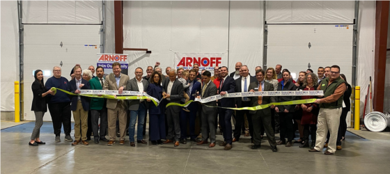 RIBBON CUTTING CEREMONY MARKS THE EXPANSION OF ARNOFF LOGISTICS CAMPUS