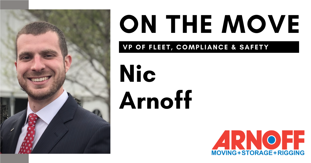 Arnoff Elevates Nic Arnoff to VP of Fleet, Compliance, and Safety