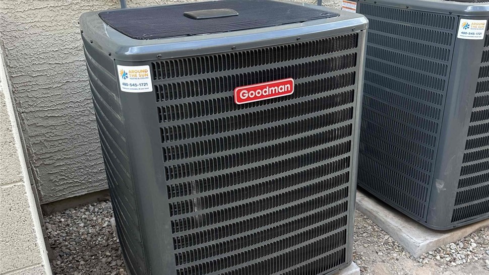 Installation Project in Mesa, Arizona by Around the Sun Heating & Cooling