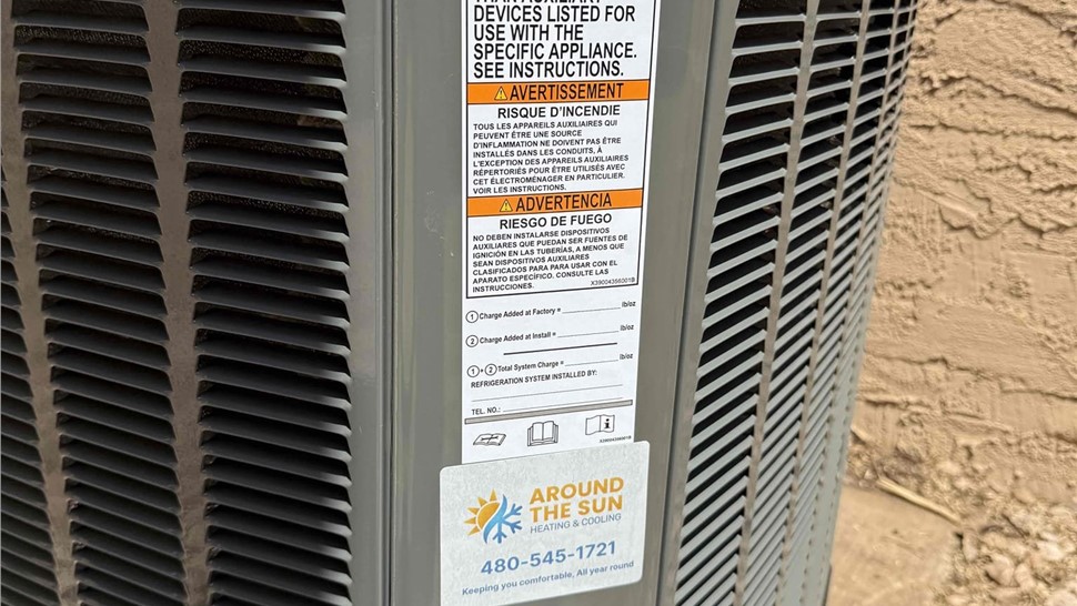 Cooling Project in Tempe, AZ by Around the Sun Heating & Cooling