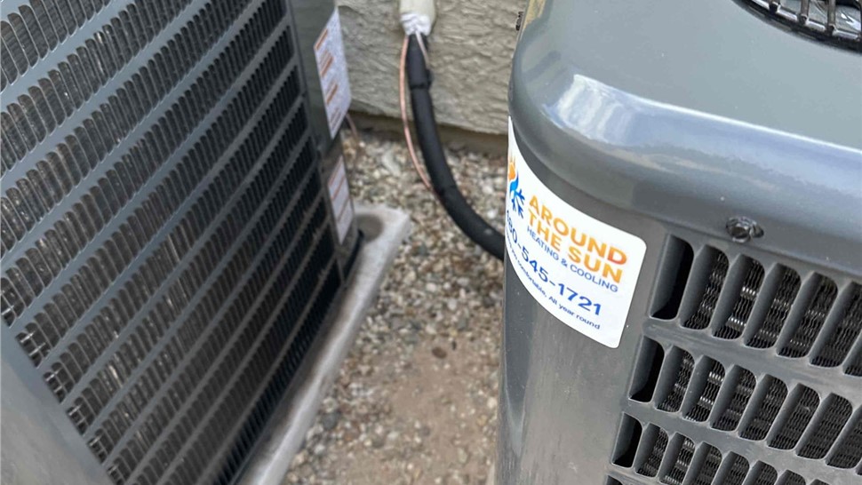 Installation Project in Mesa, Arizona by Around the Sun Heating & Cooling