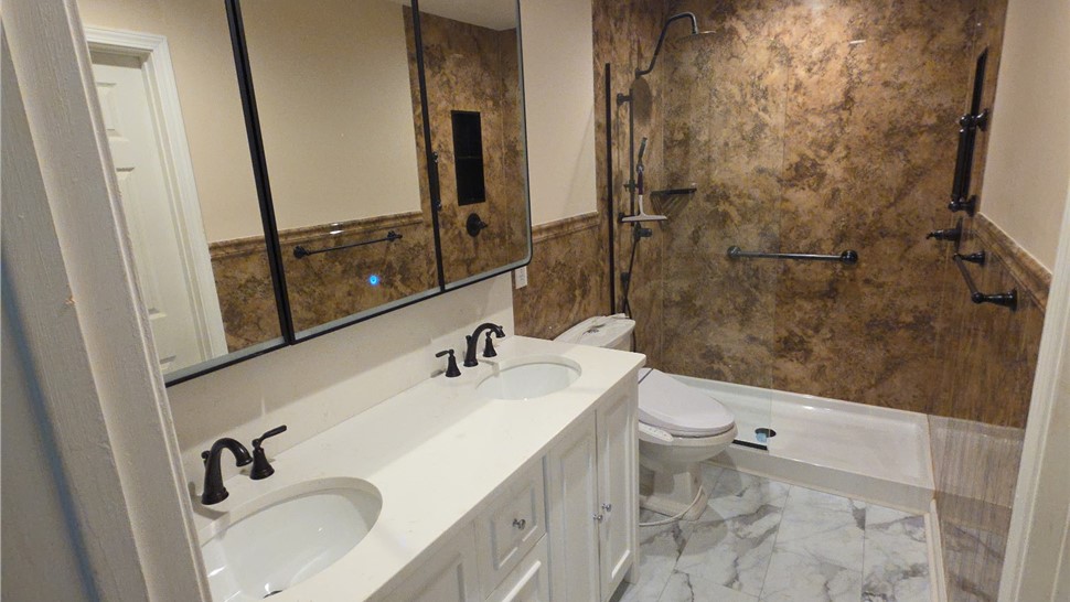 Full Bathroom Remodeling, Showers Project in Montgomery, Alabama by Bath Innovations Inc