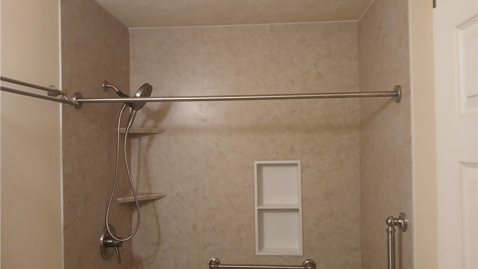 Bathroom Conversions, Showers Project in Millbrook, Alabama by Bath Innovations Inc