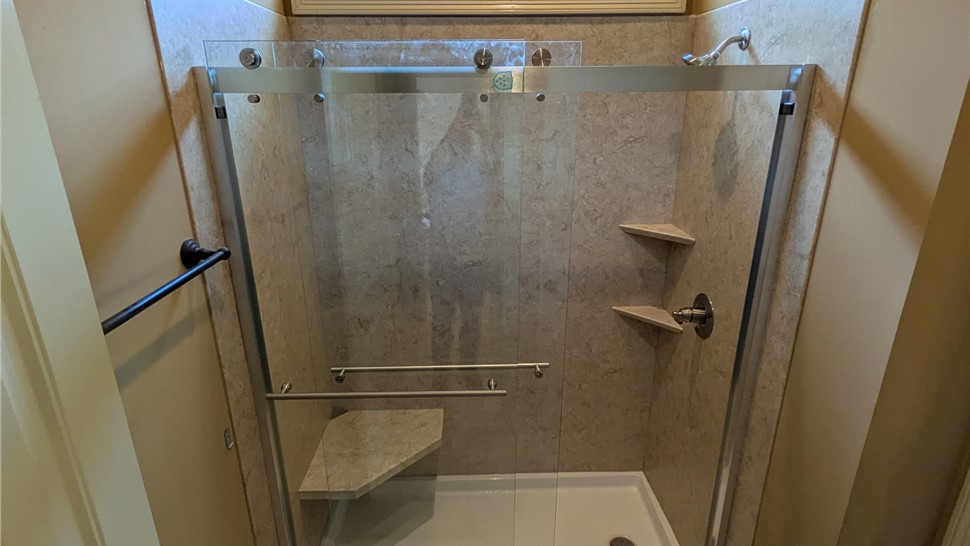 Bathroom Conversions Project in Montgomery, Alabama by Bath Innovations Inc