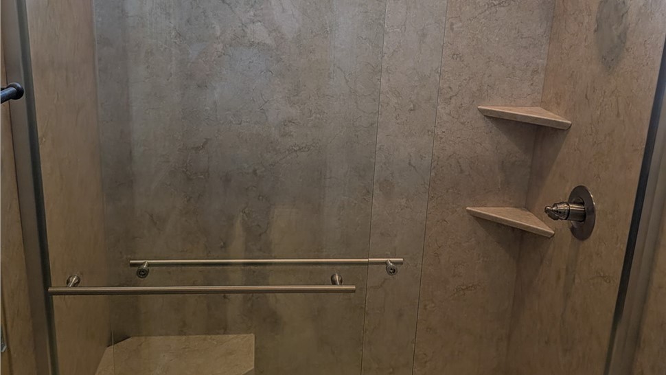 Bathroom Conversions Project in Montgomery, Alabama by Bath Innovations Inc