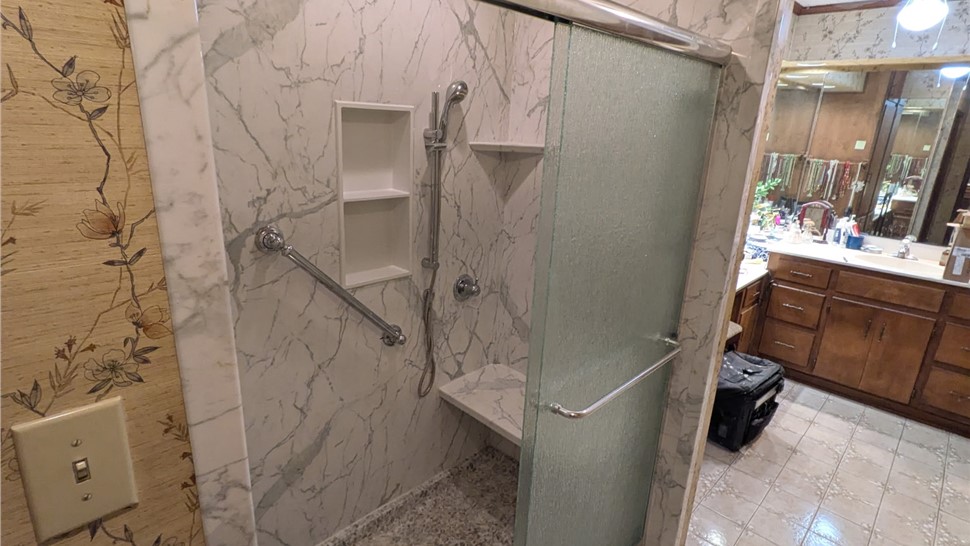 Accessible Bathroom Remodel, Bathroom Conversions, Showers Project in Autaugaville, Alabama by Bath Innovations Inc
