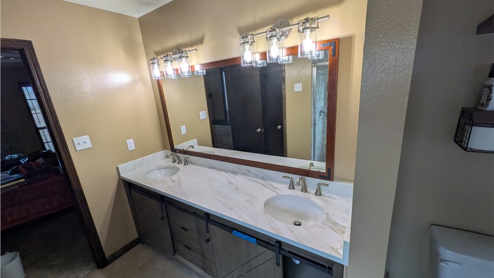 Bathroom Conversions Project in Grady, Alabama by Bath Innovations Inc