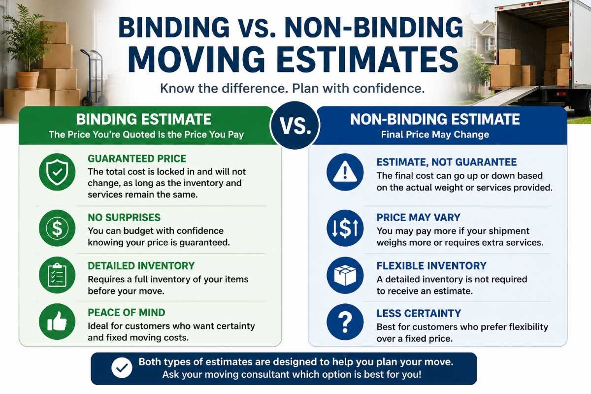 How Binding Estimates are Different from Non-Binding Moving Estimates