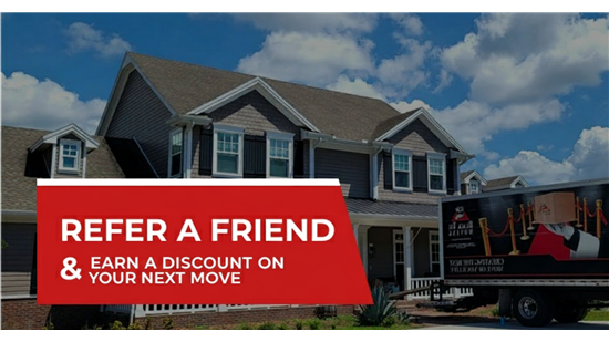 Refer a Friend & Earn a Discount On Your Next Move