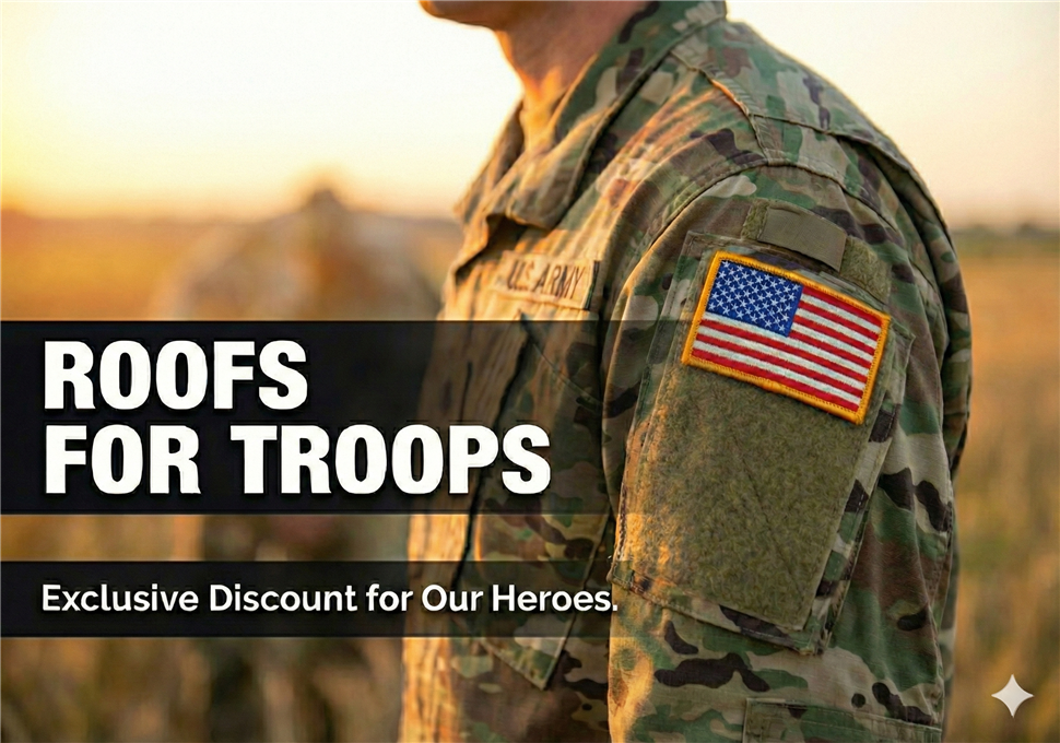 Military Savings on Quality GAF Roofing