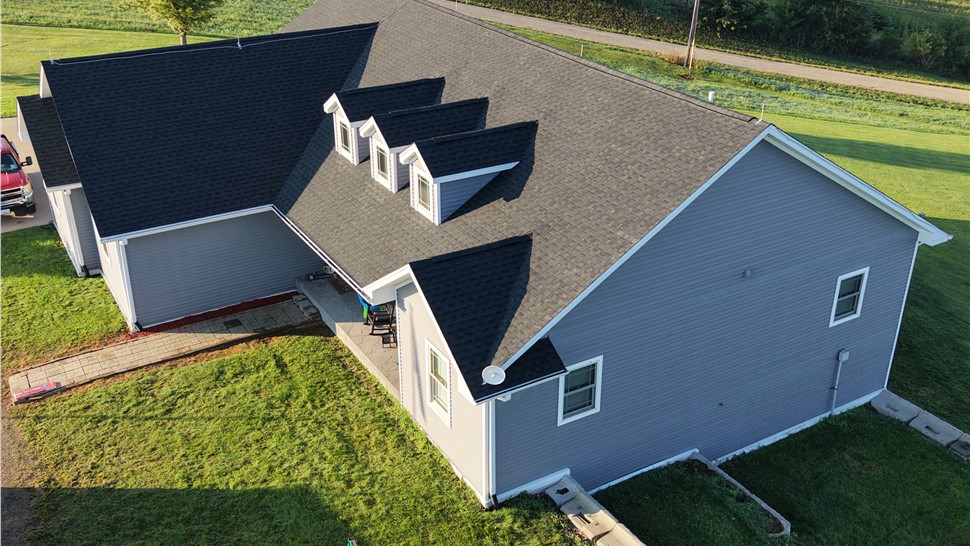 Roofing Project in Elizabeth, Illinois by Boss Roofing-Siding Experts