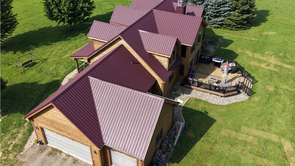 Roofing Project in Durand, Illinois by Boss Roofing-Siding Experts