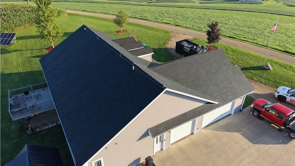 Roofing Project in Elizabeth, Illinois by Boss Roofing-Siding Experts