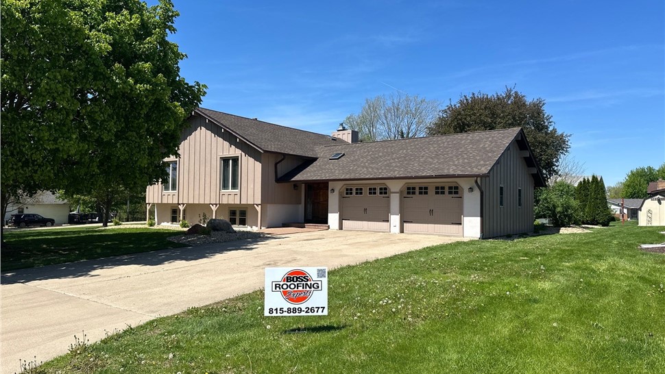 Roofing Project in Princeton, Illinois by Boss Roofing-Siding Experts