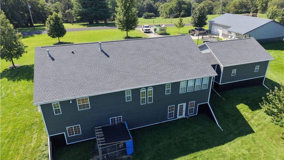 Roofing Project in Tiskilwa, Illinois by Boss Roofing-Siding Experts