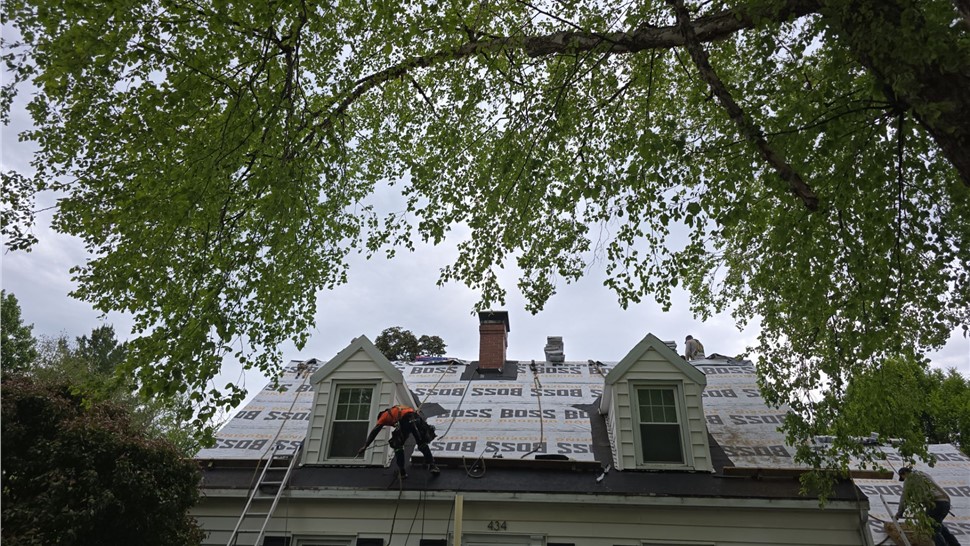 Roofing Project in Princeton, Illinois by Boss Roofing-Siding Experts