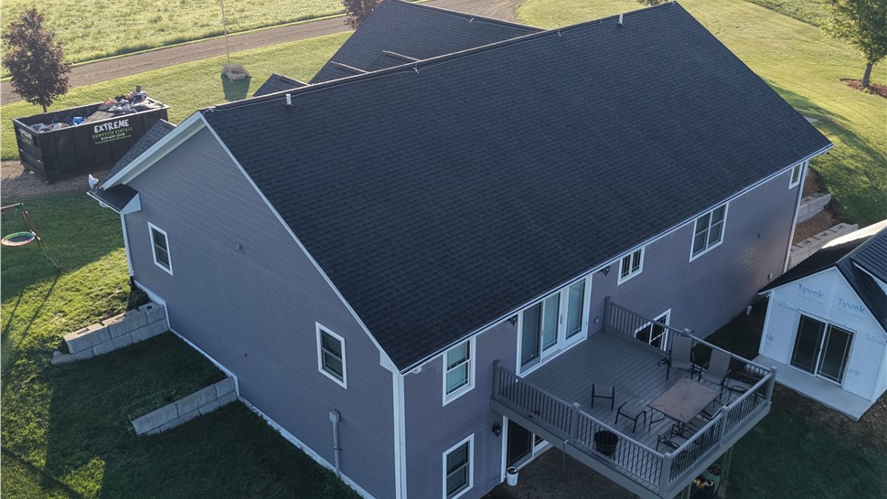 Roofing Project in Elizabeth, Illinois by Boss Roofing-Siding Experts