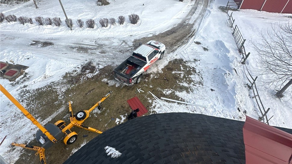 Roofing, Siding, Windows Project in Clare, IL by Boss Roofing-Siding Experts