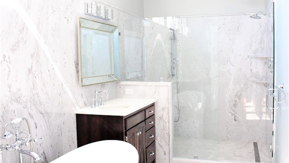 Bathroom Conversion - Tub to Shower Photo 1
