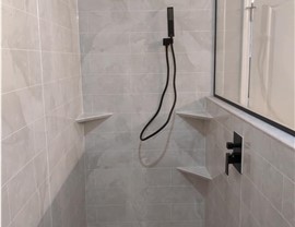 Shower Remodel - Barrier-free Showers Photo 2