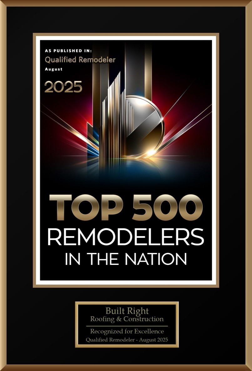Built Right Roofing & Construction Named One of America’s Top Remodelers