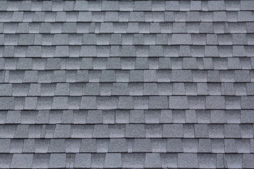closeup of corrugated metal roof