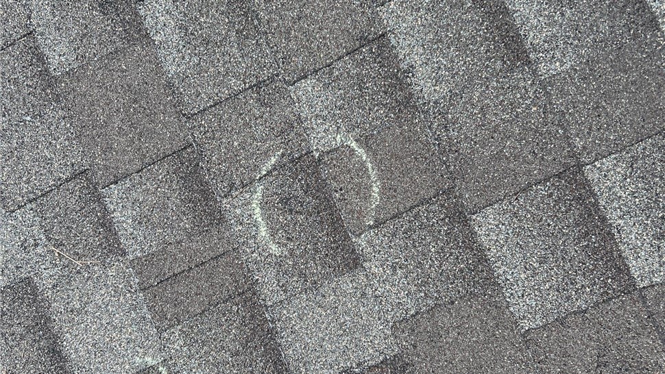 Rapid City SD home before Malarkey Highlander roof and bronze gutter installation