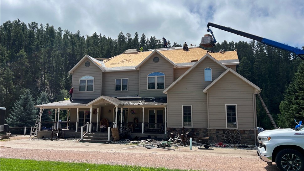 Roofing, Siding Project in Rapid City, SD by Built Right Roofing & Construction